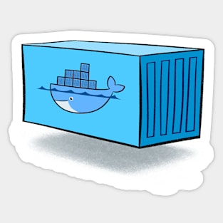 docker container Sticker